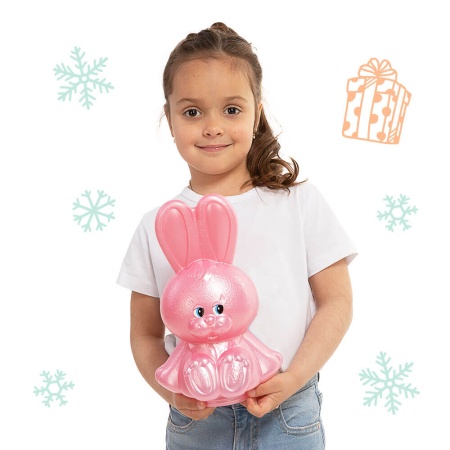 Зайчик (розовый) 450г Стандарт ППЗ-02с