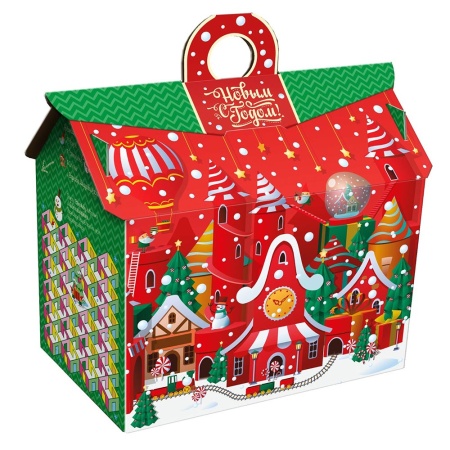 Подарок кондитерский «Новогодний переполох» 1000г Стандарт ПК26-34ббс